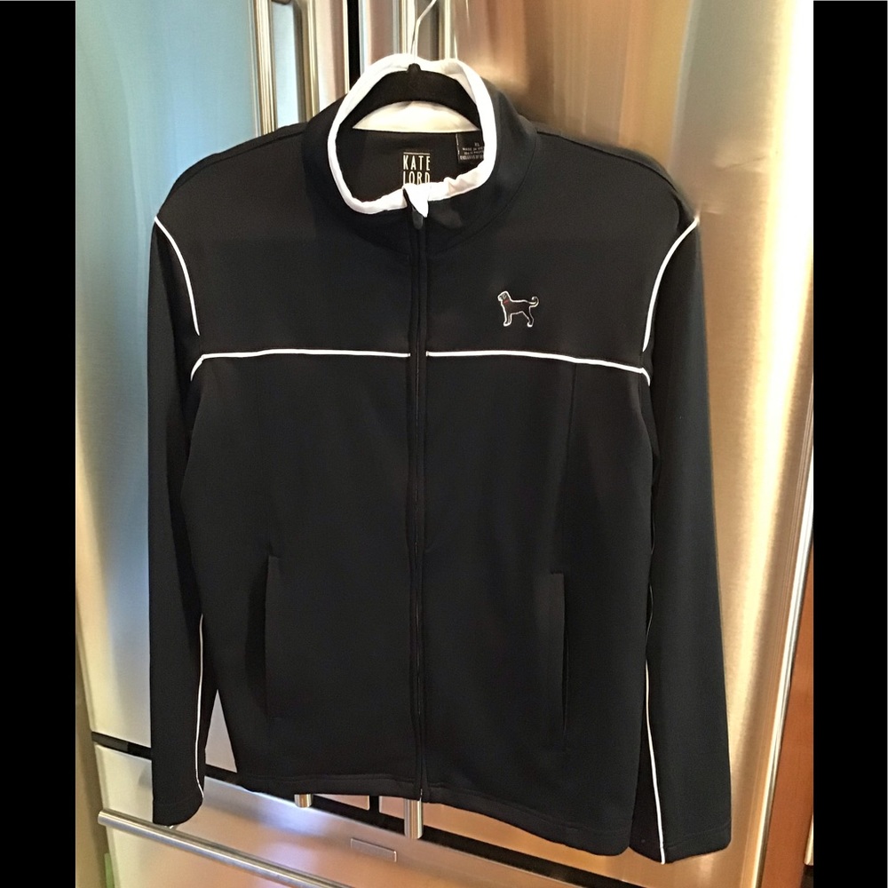 Woman’s black dog jacket